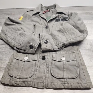 Vintage Rothco US Army Sniper Patch Quilted Lined Military Jacket XS - Picture 1 of 14