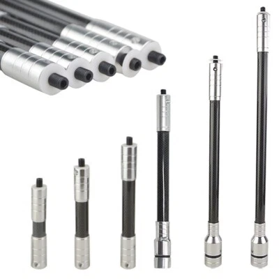 Extensor estabilizador de carbono de tiro con arco barra lateral varillas de equilibrio arco compuesto recurvo Foto 1 de 4