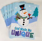 24 Sunday School Party Activity Books God Made Me Unique Color Word Search Draw