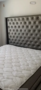 king size platform bed frame - Picture 1 of 3