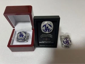 Shohei Ohtani 2024 World Series Championship Commemorative 3-Piece Set【Unused】 - Picture 1 of 8