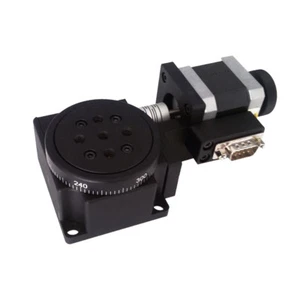 Electric Optical Rotating Platform Motorized Rotation Stages 60mm Bearing Scales - Bild 1 von 4