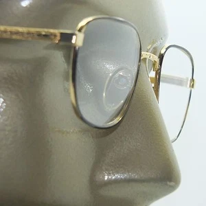 Lesebrille Damen klassisch Metall leicht gold schwarzes Gestell +2,75 Gläser - Bild 1 von 1