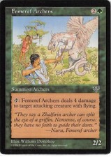 Femeref Archers *Uncommon* Magic MtG x1 Mirage SP
