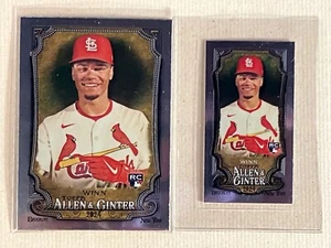 2024 Topps Allen & Ginter Chrome Masyn Winn St. Louis Cardinals RC + Chrome Mini - Bild 1 von 1