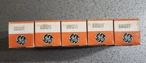 Pack of Five (5) NOS GE 8BQ11 Vacuum Tubes - Picture 1 of 1