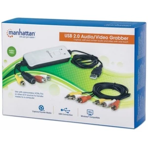 MANHATTAN HI-SPEED USB AUDIO-VIDEO GRABBER versione 3.0 - Foto 1 di 2