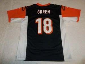 A.J. Green #18 Cincinnati Bengals NIKE Football Jersey YOUTH Boys L Large - Picture 1 of 10