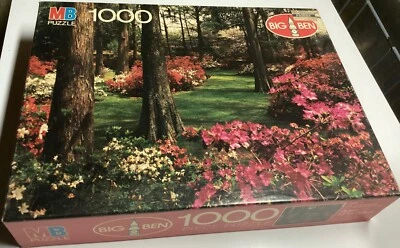 Vintage 1982 Milton Bradley Big Ben Orangeburg SC 1000 Piece Puzzle Sealed - Image 1 of 2