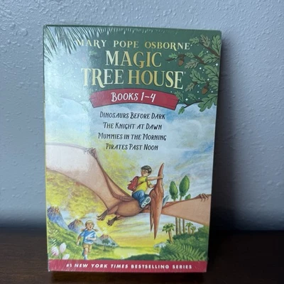 New Magic Tree House Kids Books 1-4 Boxed Set by Mary Pope Osborne - Image 1 of 2