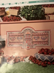 Unfinished Cross Stitch "Victorian Houses" - Picture 1 of 8