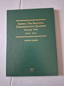 Littleton Green Coin Book Folder National Park Quarters Volume Two 2016-2021 - Bild 1 von 4