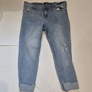 Kut from the Kloth Jeans Women’s 16 Dark Blue Catherine Boyfriend 38x30 3" Hem - Picture 1 of 11