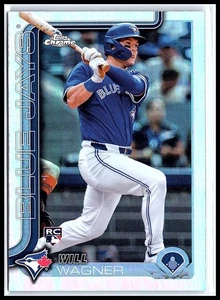 2025 Topps Chrome Will Wagner Refractor RC #137 Blue Jays - Bild 1 von 10