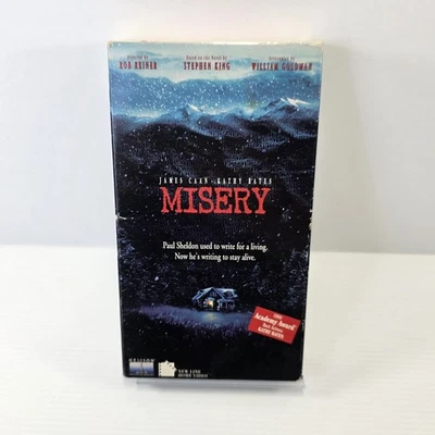 Misery VHS 1991 Stephen King **Buy 2 Get 1 Free** Foto 1 de 4