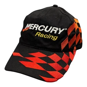 Mercury Racing Cap Mütze schwarz bestickt Race Never Stops See Bootfahren Marine - Bild 1 von 10