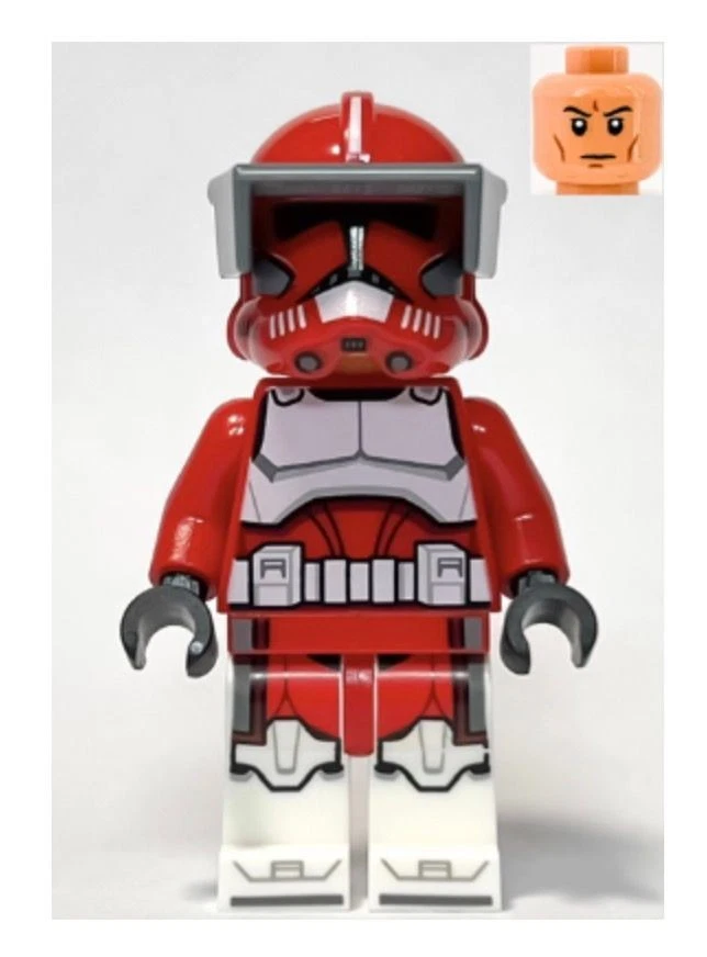 LEGO® Minifig sw1304 - Clone Trooper Commander Fox Minifigure NEW - Image 1 of 1