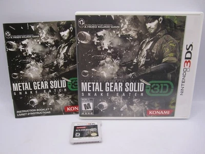 Metal Gear Solid 3D: Snake Eater (Nintendo 3DS) Completo En Caja - PROBADO Auténtico Foto 1 de 4