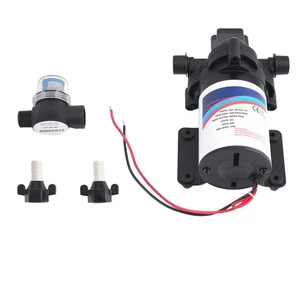 12V Diaphragm Water Pump for RV Yacht Marine Irrigation 15L/Min Low Noise - Picture 1 of 20