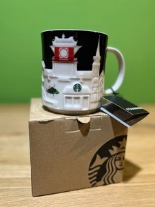 Vietnam Starbucks Kaffeebecher Tasse 16oz Relief Serie NEU mit Box - Bild 1 von 10