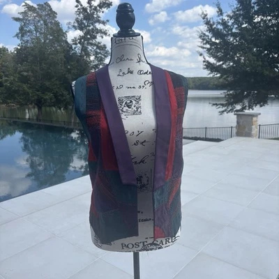 Chaleco Candiss Ann Cole Vintage Bo Ho Tono Joya Talla M/L Foto 1 de 4