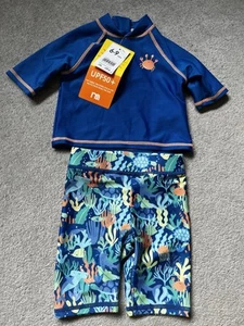 Mothercare boys Swimming Suit 6-9 Months 50+UVS Protection New With Tags - Picture 1 of 3