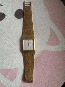 Piaget gold square-face watch Used - Picture 1 of 6