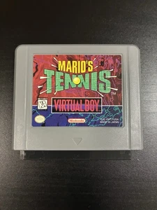 Mario’s Tennis for Nintendo Virtual Boy - Picture 1 of 3