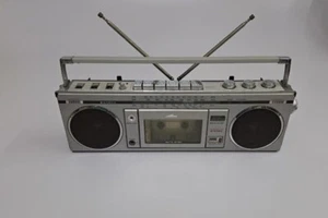 Sanyo M 7700K Band Radio Cassette Recorder Player Vintage Boombox Japan As-Is - Picture 1 of 15