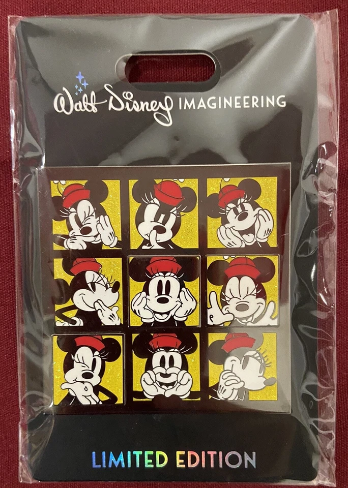 WDI MOG Many Faces Pin Disney Minnie Mouse Imagineer Cast - Image 1 of 1