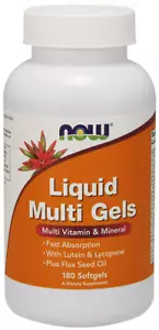 Now Foods Liquid Multi Gels, 180 Softgels, Multi Vitamin & Mineral - Picture 1 of 1
