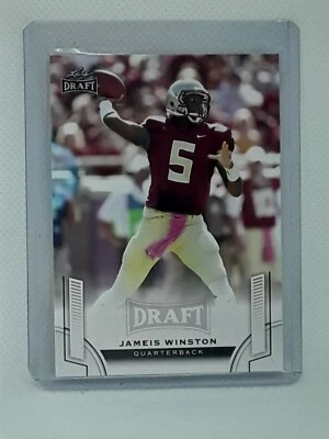 Jameis Winston 2015 Leaf Draft Football - #86 - Florida State Seminoles - Image 1 of 2