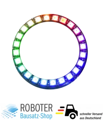 24Bit RGB LED Ring WS2812 5050 5V für Arduino Raspberry Pi Neopixel - Bild 1 von 4