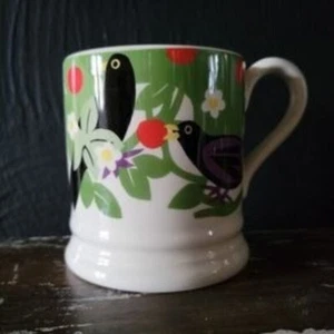 Emma Bridgewater Pottery Blackbird Cherries Mug by Pat Albeck England *Crazing - Picture 1 of 9