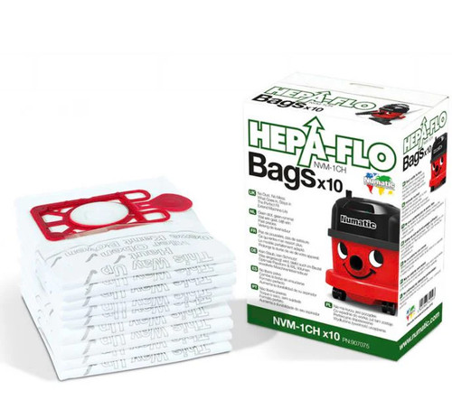 20x Vellto Sac Aspirateur Compatibles Avec Numatic 604015 NVM-1CH Henry