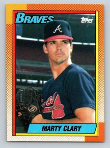 Marty Clary 1990 Topps #304 Atlanta Braves - Picture 1 of 2