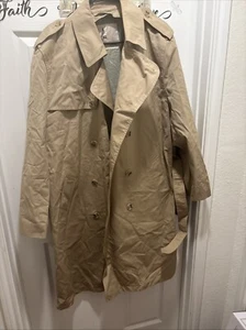 Vintage Misty Harbor Coat Jacket Size 42 Beige - Picture 1 of 6