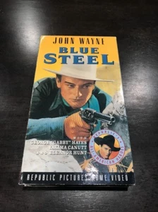 John Wayne Blue Steel VHS - Picture 1 of 2