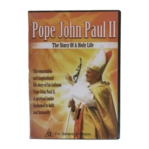 Pope John Paul II - The Story Of A Holy Life, R0 DVD, Free AU Post Disk Like New - Picture 1 of 6