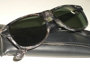 GAFAS DE SOL VINTAGE B&L RAY BAN GRIS PERLADO TORTUGA G15 CRISTAL WAYFARER II - Imagen 1 de 12