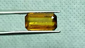 2,60 Karat seltene Clinozoisit Smaragd geschnitten lose Edelsteine Warsak, Zagi, Pakistan - Bild 1 von 7