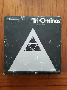Vintage Pressman Tri-Ominos Game No. 4420, Complete - Picture 1 of 3