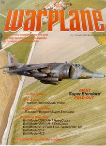 WARPLANE 16 SUPER ETENDARD FRENCH AERONAVALE ARGENTINA / RAF HARRIER / BELL HELO - Picture 1 of 3