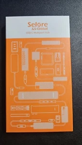 Hub multifunzione SELORE & sglobal USB C SEUC0507 (3/USB,2/HDMI, 1/DP, 1/VGA) - Foto 1 di 4