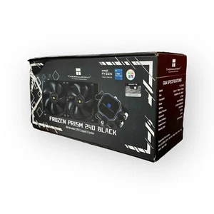 Thermalright Frozen Prism 240 Black AIO Water Cooler,Liquid CPU Cooler, 2×120... - Photo 1/1