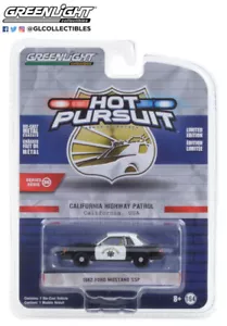 Luce verde scala 1/64 California Highway Patrol (CHP) 1982 FORD MUSTANG SSP - Foto 1 di 2