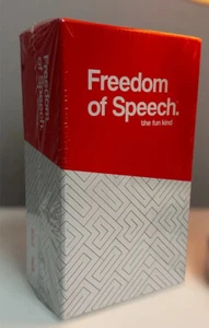 Freedom of Speech: The Fun Kind Juego de Cartas - Nuevo 20 a 40 minutos 4-20 jugadores - Imagen 1 de 4
