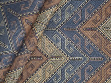 3"x6" Fabric Samples - Woven Southwestern Jacquard w/ Vertical Chevrons
