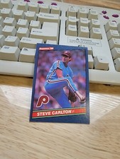 1986 Donruss Philadelphia Phillies Baseball Card #183 Steve Carlton