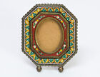 Antique Micro Mosaic Picture Frame